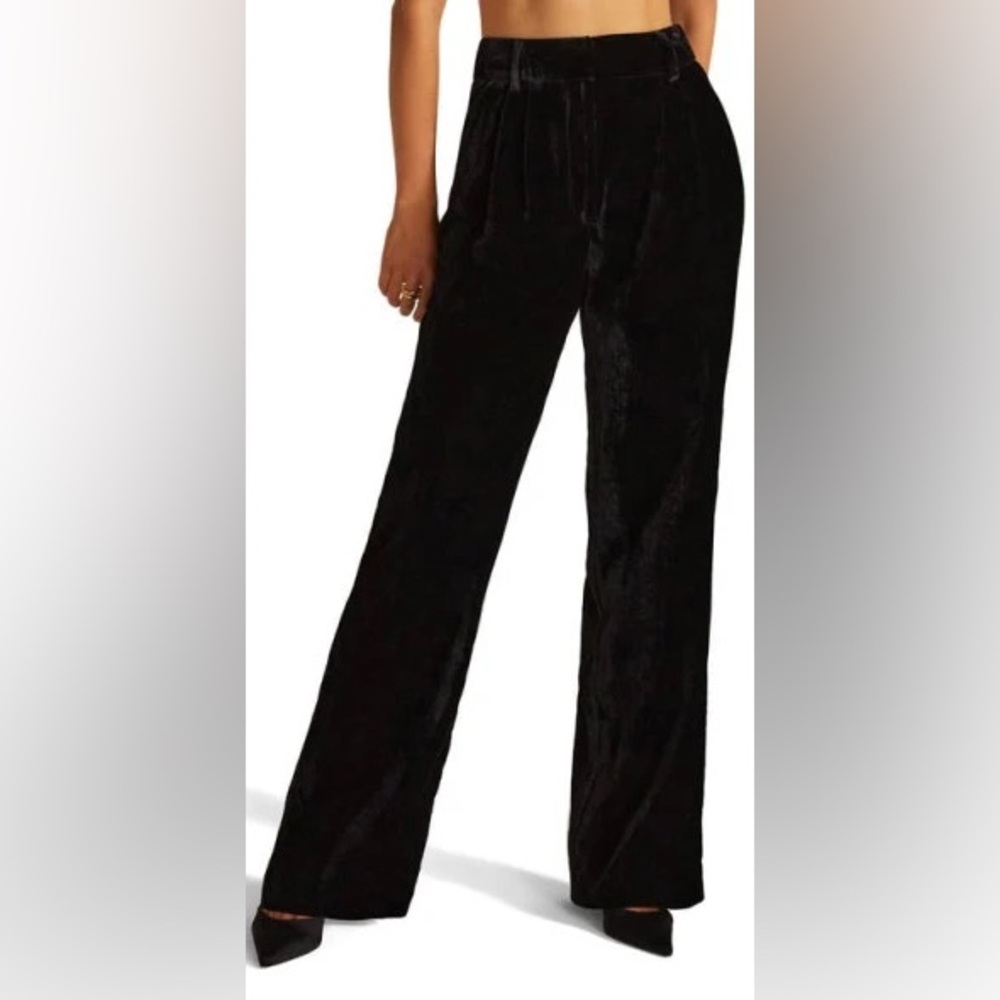 Favorite Daughter The Favorite Wide Leg Velvet Pants